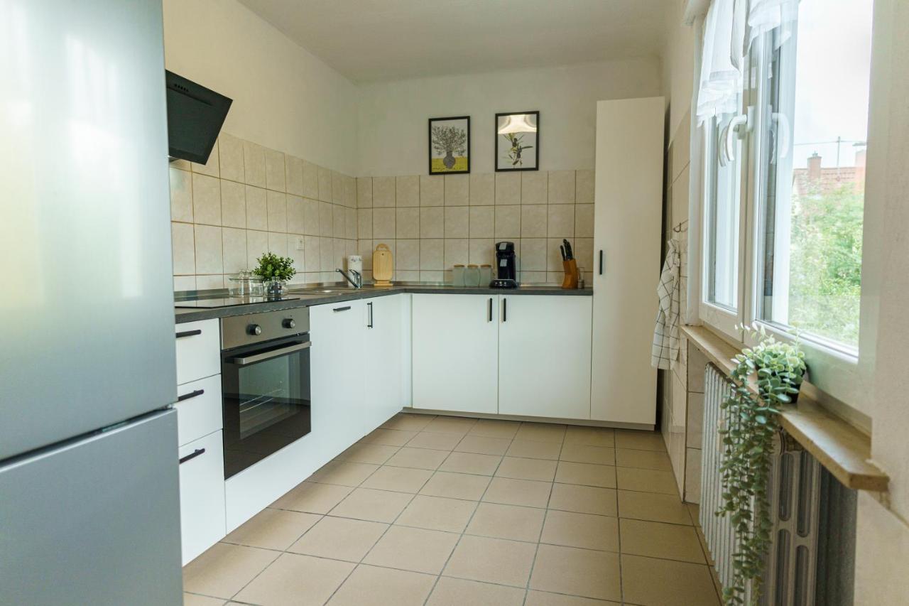 Grosszuegiges Apartment Mit Balkon Fuer Monteure Und Feriengaeste ดิลลิงเงน อัน แดร์ ซา ภายนอก รูปภาพ